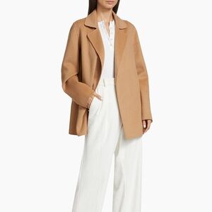 Saks Fifth Avenue Camel Trench Coat
